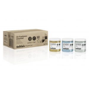Luchtverfrisser Assorti Gel 225 ml.