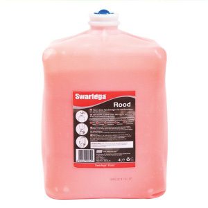 Handcleaner Swarfega rood met korrel 4 ltr. Prijs op aanvraag