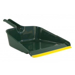Stofblik met rubberstrip kunststof groen