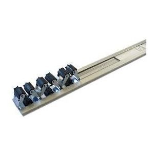 Steelhouder Hyline aluminium met 3 clips