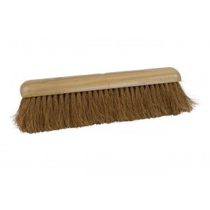Zaalveger kokos satijn gelakt 50 cm FSC