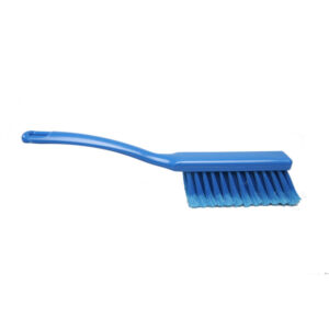 Handveger 34 cm kunststof wit/haar blauw