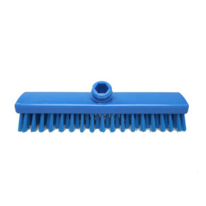 Luiwagen 28 cm kunststof blauw/haar blauw