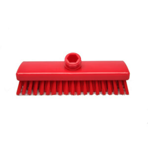Luiwagen 28 cm kunststof rood/haar rood