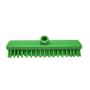 Luiwagen 28 cm kunststof groen/haar groen