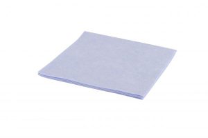Vliesdoek blauw maat 38 x 40 cm