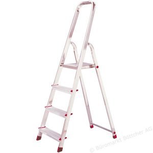 Trap Aluminium 4 treden incl. plateau