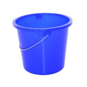 Emmer 12 ltr. blauw rond