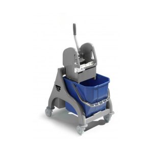 Rolemmer kunststof enkel 25 ltr met extra emmer 5 ltr.