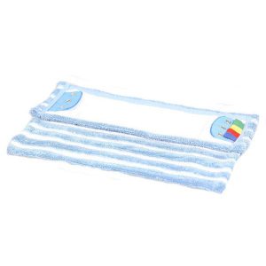 Vlakmop microvezel-combi blauw/wit 46 cm