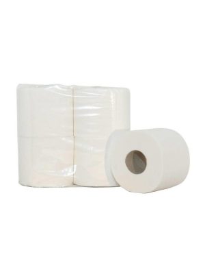 Toiletpapier 400 vel 2 laags  Tissue Wit