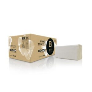 Papieren Handdoeken 2 laags Rec. Tissue Black 25 x 23 cm