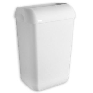 Afvalbak kunststof 43 ltr. wit