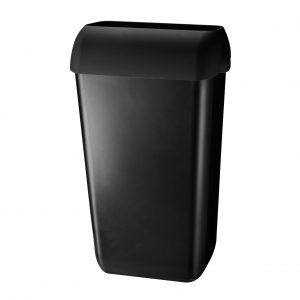 Afvalbak kunststof 23 ltr. Black