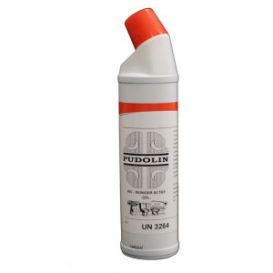 Pudolin Wc reiniger actief gel 750 ml.