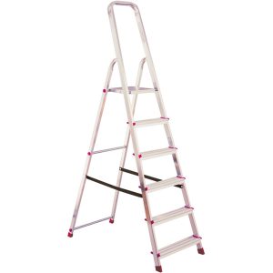 Trap Aluminium 6 treden incl. plateau