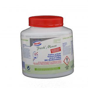 Urinoirblokjes 1 kg.
