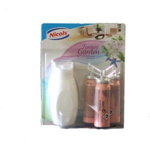 Luchtverfrisserdispenser incl. 3 vullingen 15 ml.