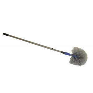 Raagbol kunstvezel met telescoopsteel 150 cm