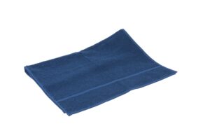 Handdoek maat 50 x 100 cm donker blauw