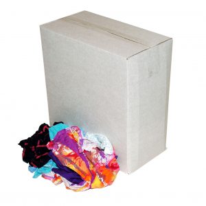 Poetsdoek dunnen bonte tricot lappen