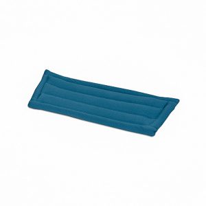 Vlakmop microvezel lichtblauw 28 cm ( glas)