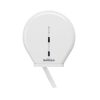 Wepa toiletrol (Jumbo) dispenser (Satino)Large kunststof wit JT2 - Afbeelding 2