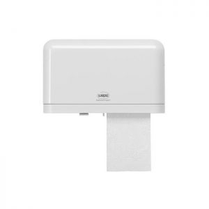 Wepa Toiletrolhouder duo compact-rol kunststof wit
