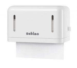 Wepa Handdoekdispenser MINI kunststof wit PT4