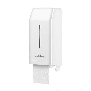 Wepa Toiletroldispenser Satino kunststof wit (SATINO NIEUW)) JT3