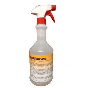 Clean Desinfect 80S voor oppervlakte behandeling 1 Ltr.