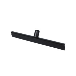 Vloertrekker 40 cm  zwart HCS  vast rubber enkel