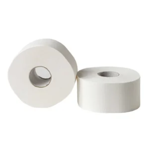 Toiletpapier 180 mtr. mini jumborol 2-laags Cellulose Tissue voor o.a. dispenser JT1