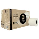 Toiletpapier 100 mtr. 2 laags Rec. Tissue Black GreenGrow  met dop