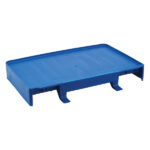 Materiaalwagen Morgan Steunplaat voor afvalzakhouder 120 ltr.