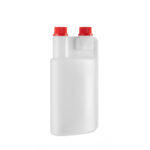 Doseerfles 1 Ltr. incl. 2 dop
